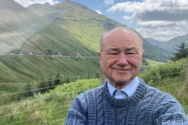 Alan at Rest & Be Thankful